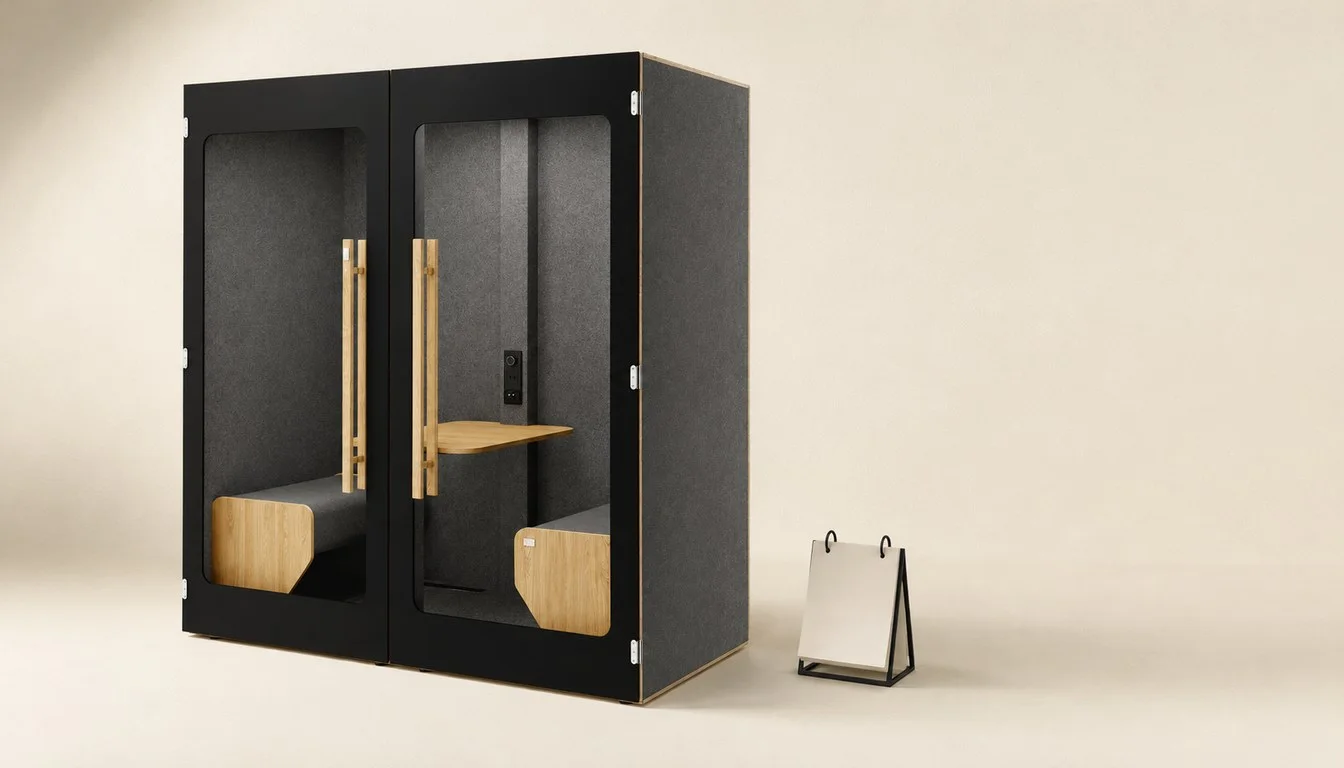 Location cabine acoustique : tarifs 48 et 60 mois (2026)