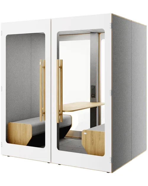 Cabine acoustique NINA 4 — salle 4 personnes