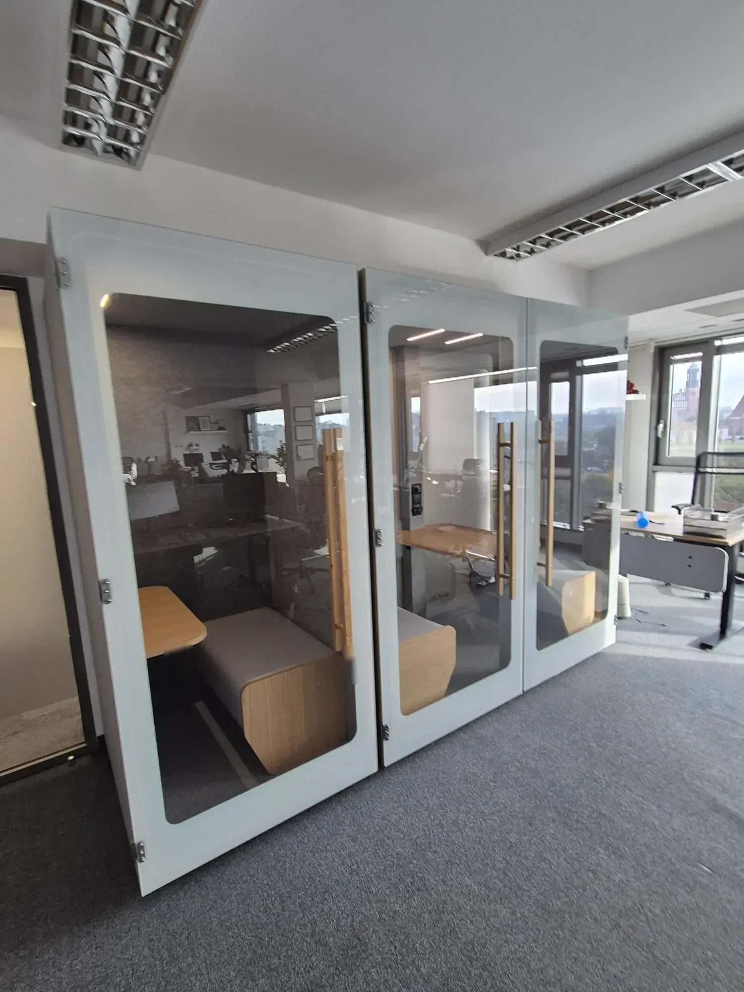 Cabines NINA et NINA 2 chez scale-up tech, entreprise consulting tech